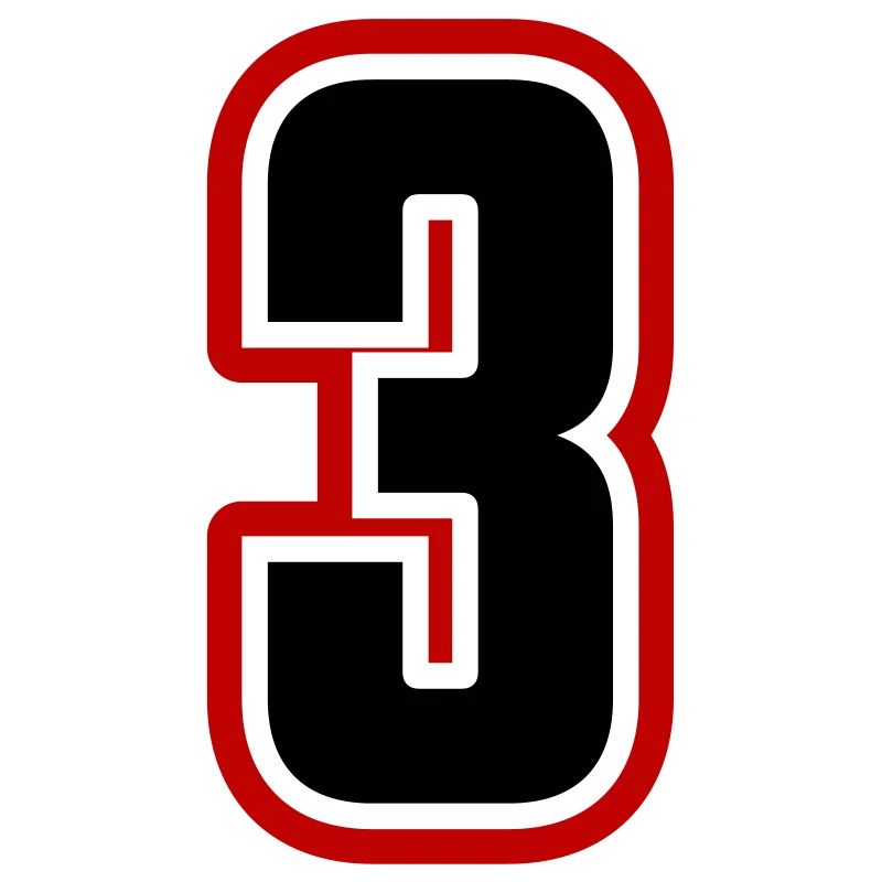3 Zahl symbol