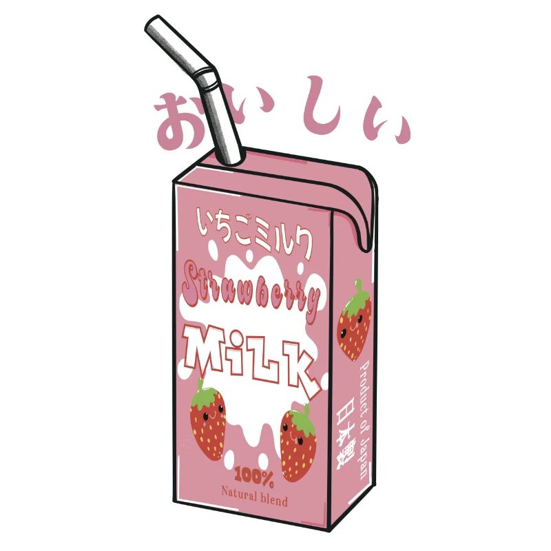 Japanese Strawberry Milk