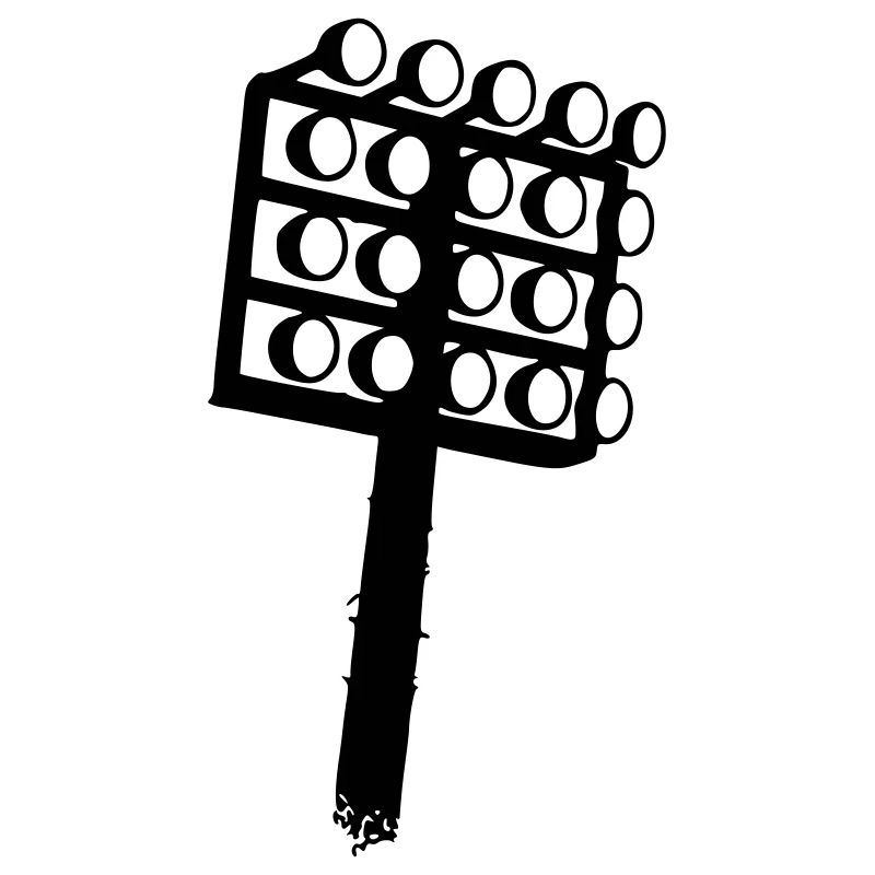 Stadion Flutlicht Fußball Icon