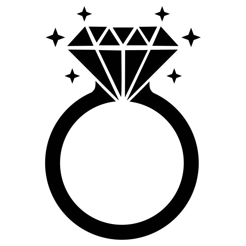 Diamantring Diamant Ring Ehe Hochzeit JGA Braut