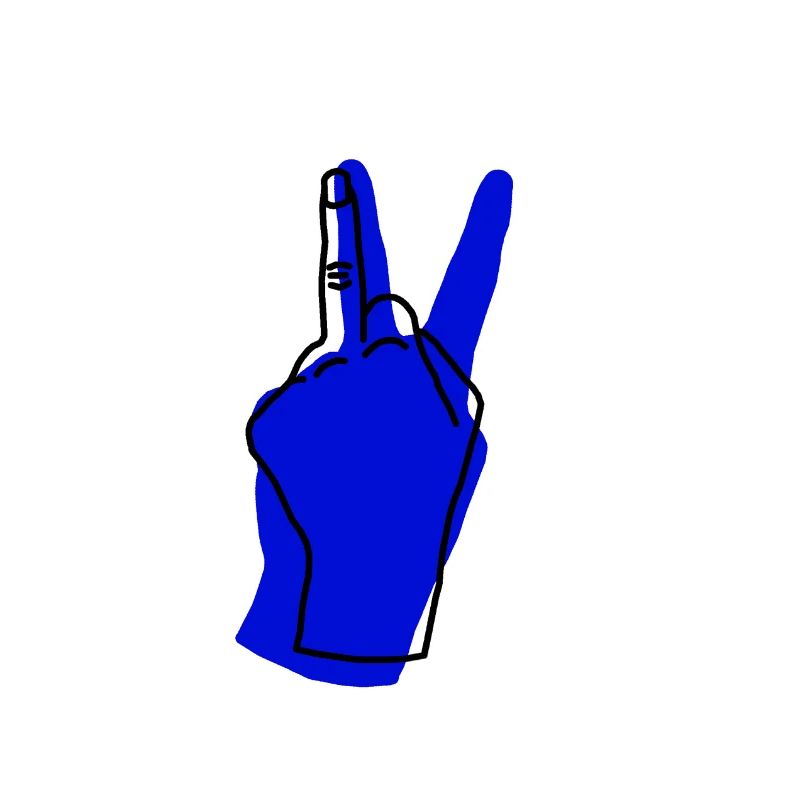 peace blue