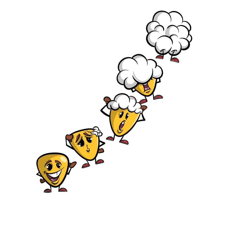 Corn grain to popcorn - corn evolution