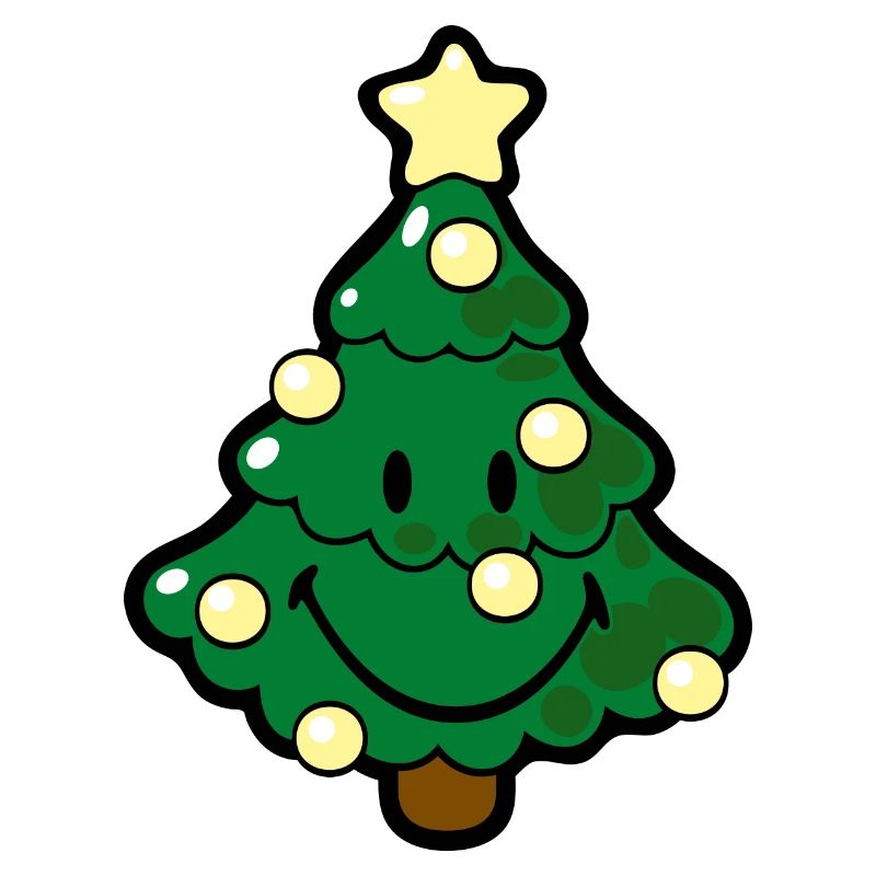 Smiley Christmas Tree