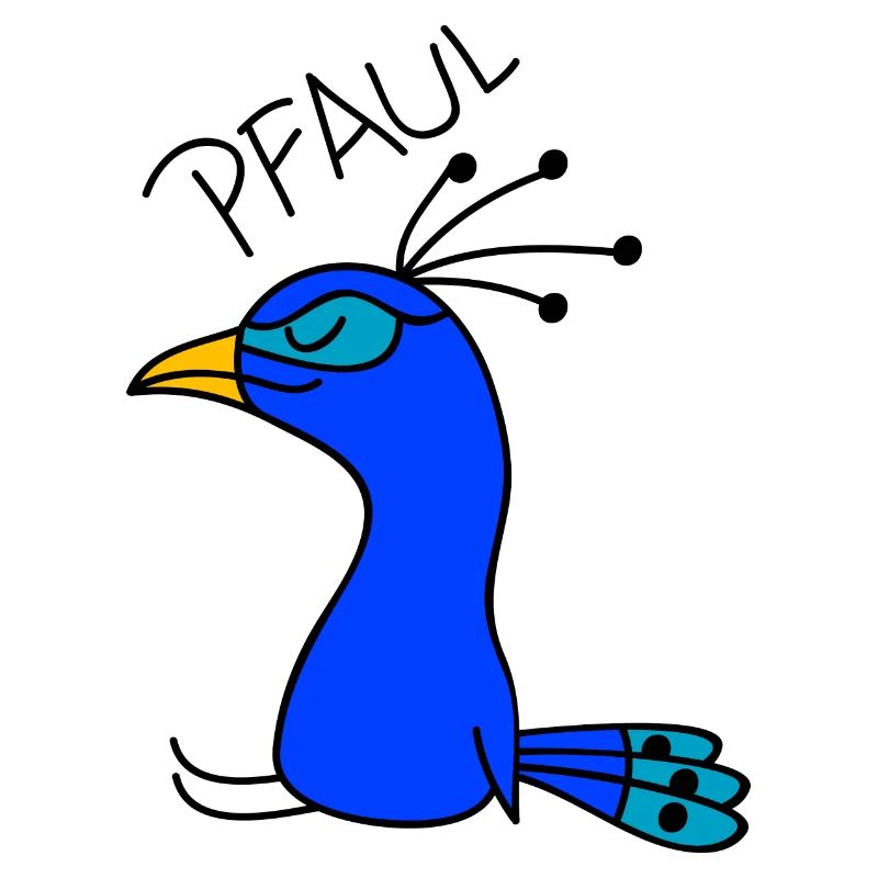 Pfau ist faul