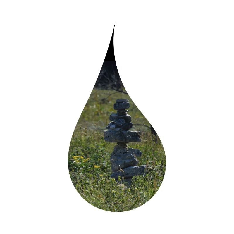 Relaxation in a drop