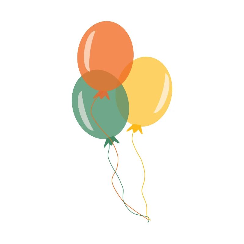 Bunte Luftballons