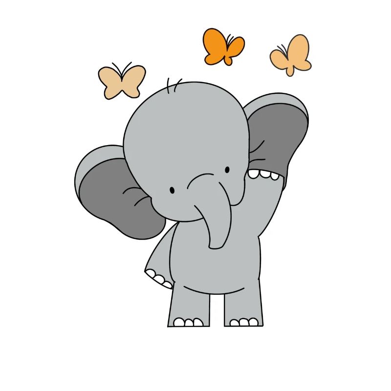 Baby Elefant 🧡🧡🧡🧡
