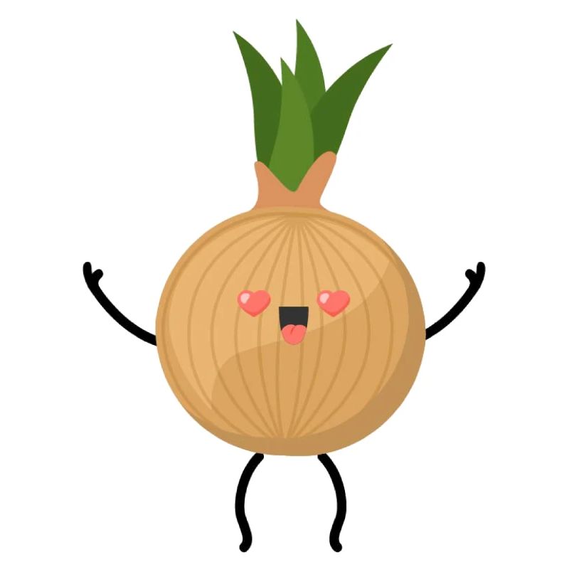 Cute little onion