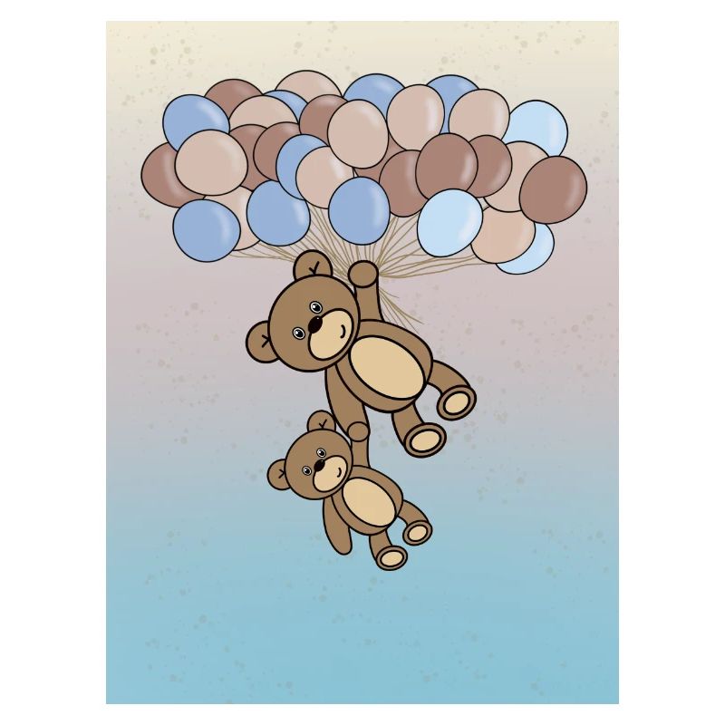 Bär Ballon Baby
