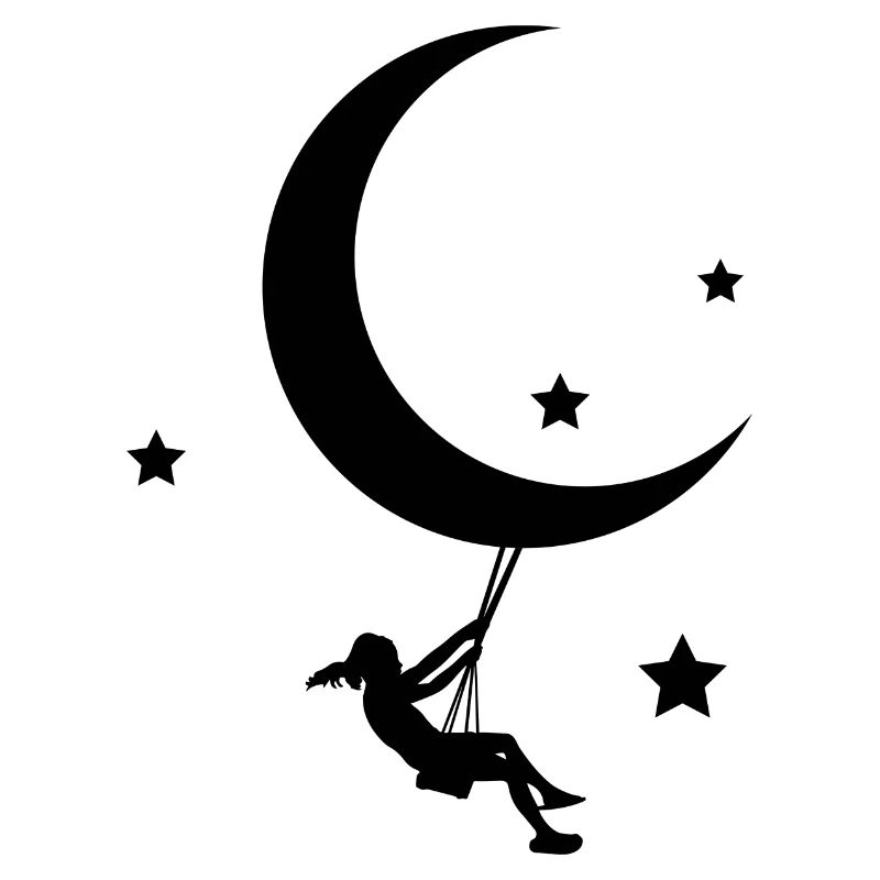 Mond Sterne Astronomie
