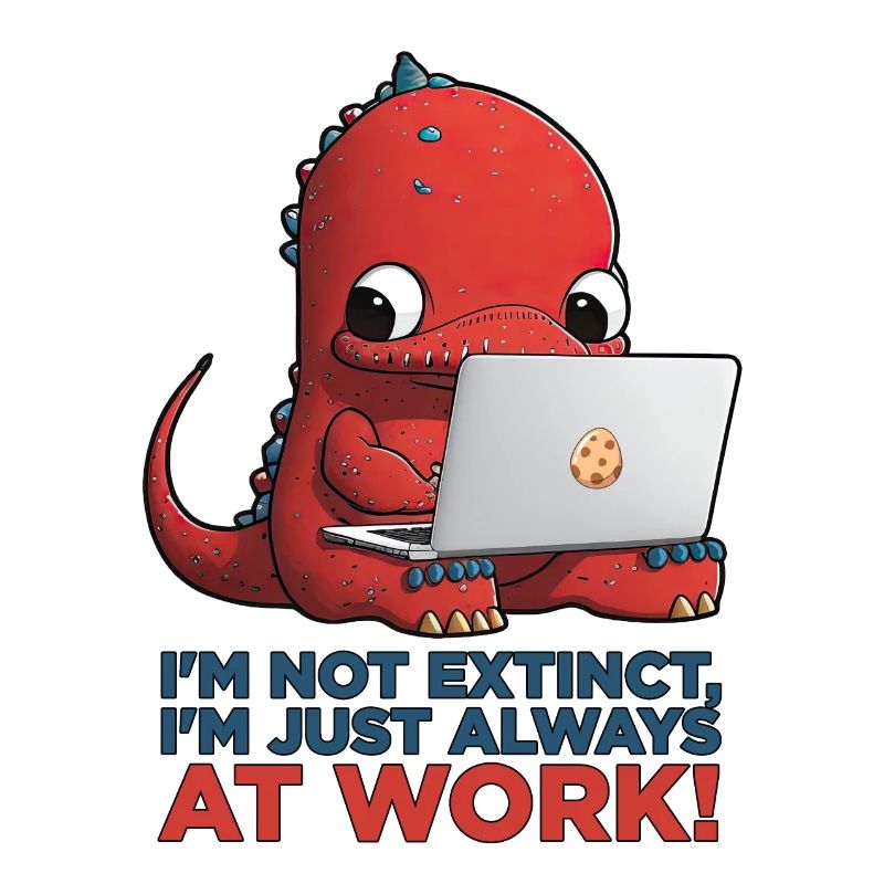 Workaholic Dino
