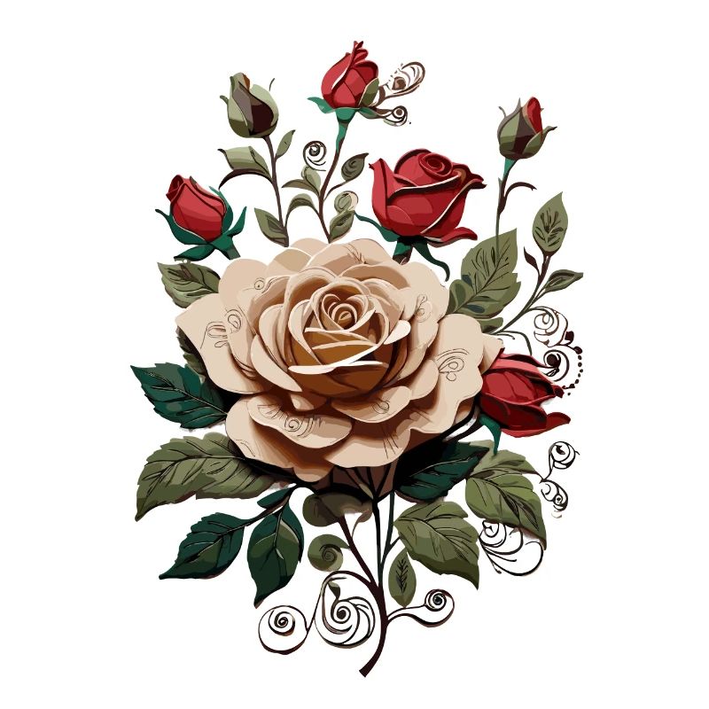Rose im Garten