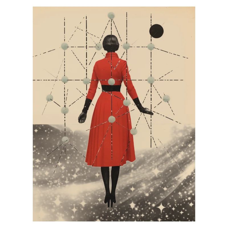 Schneestrahl-Collage