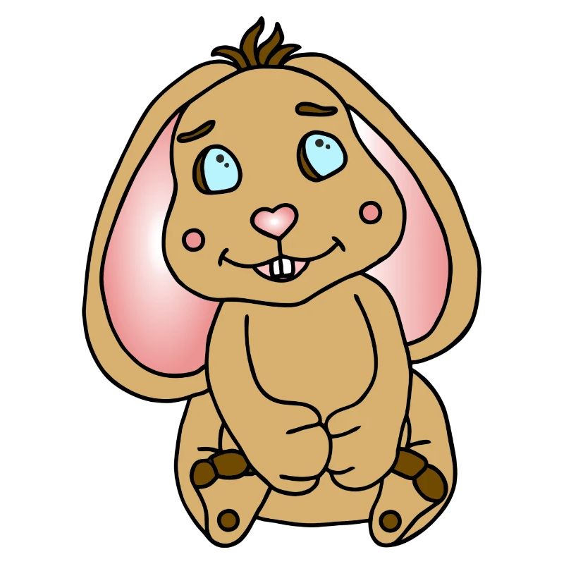 Hase mit Schlappohren