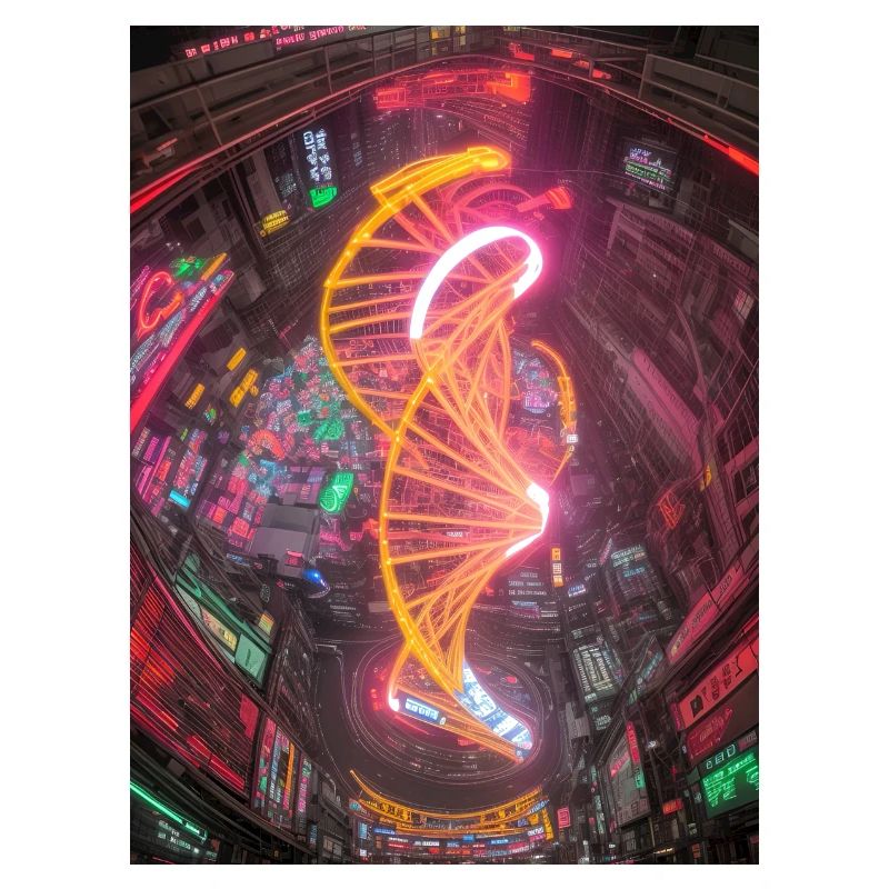 Neon-Stadt Neon City