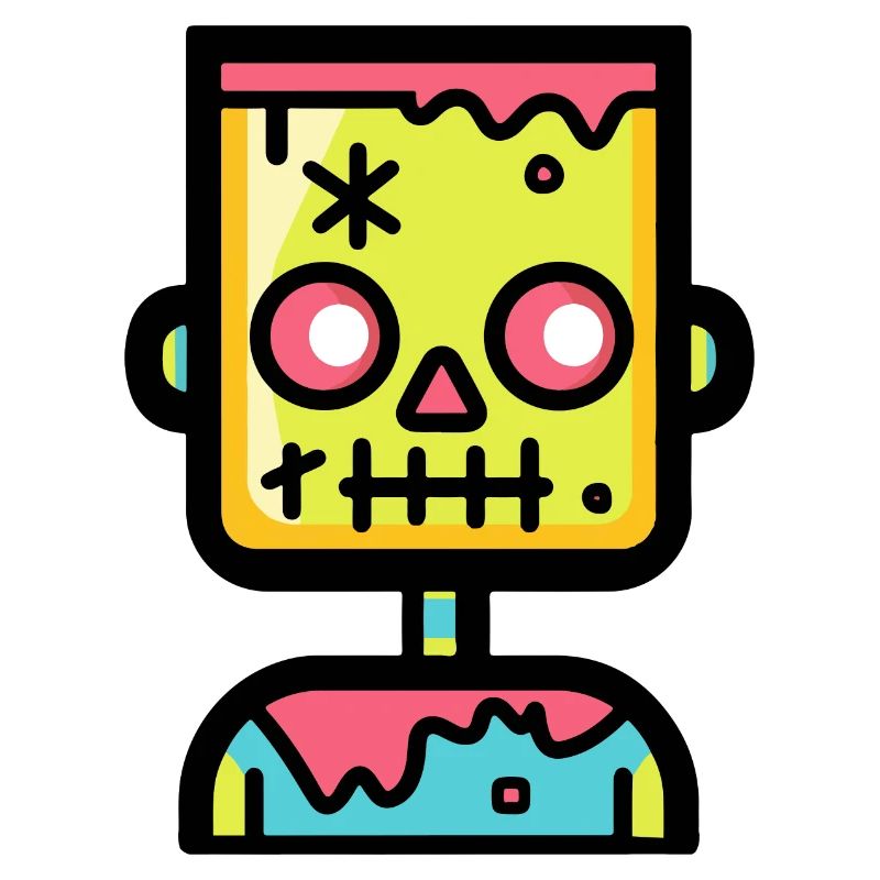 Zombie Halloween Comic