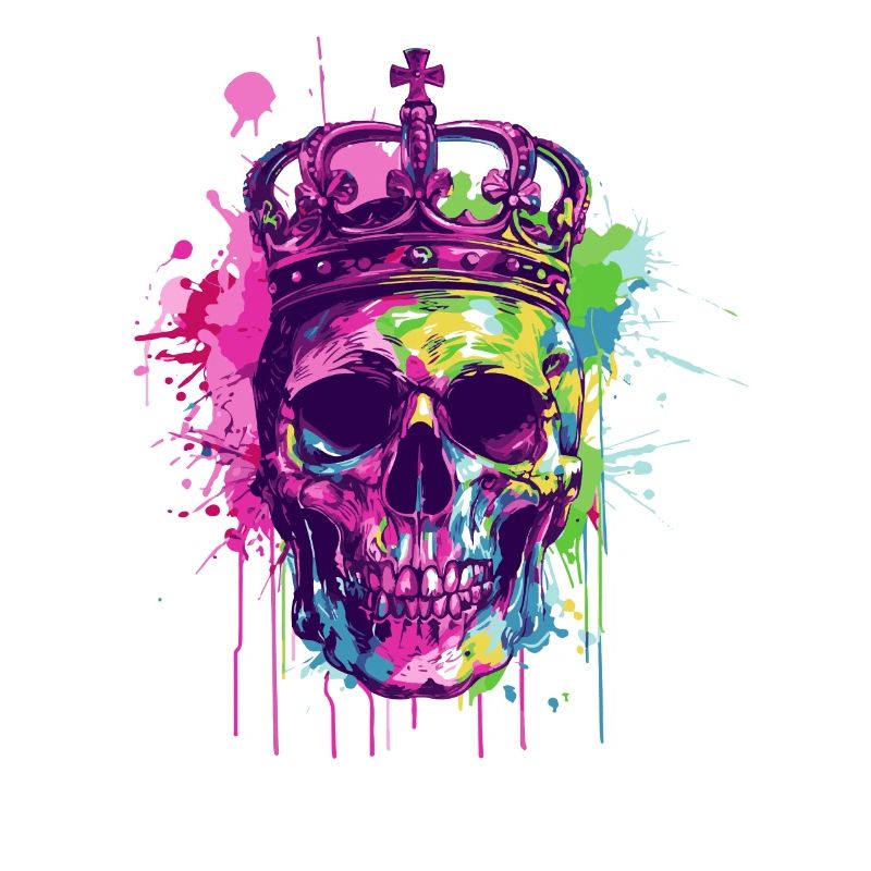 König Totenkopf Krone