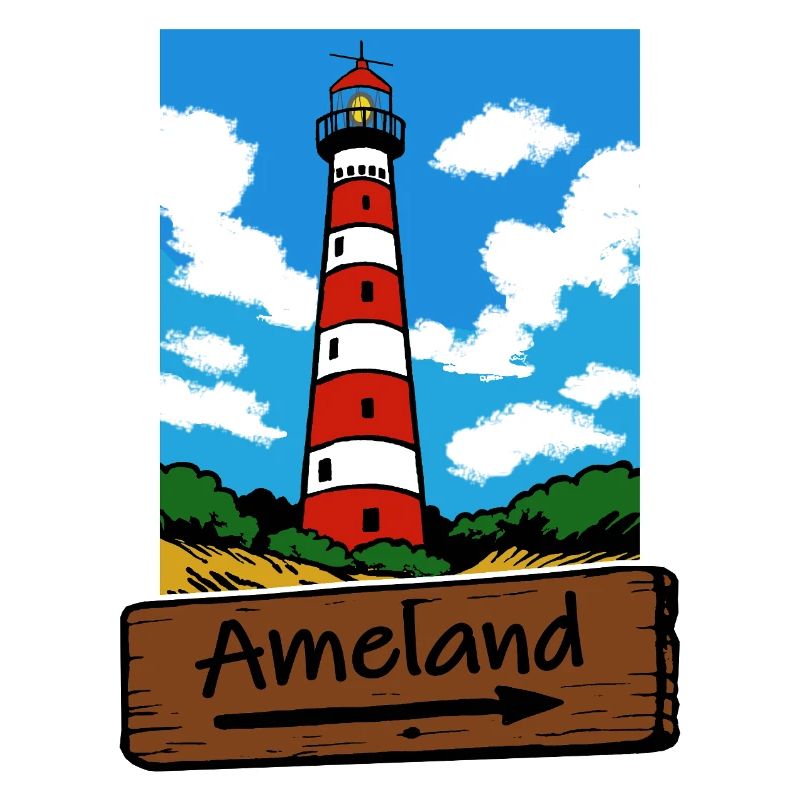 Ameland Leuchtturm Urlaub