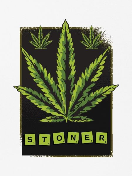 Stoner Cannabisblatt