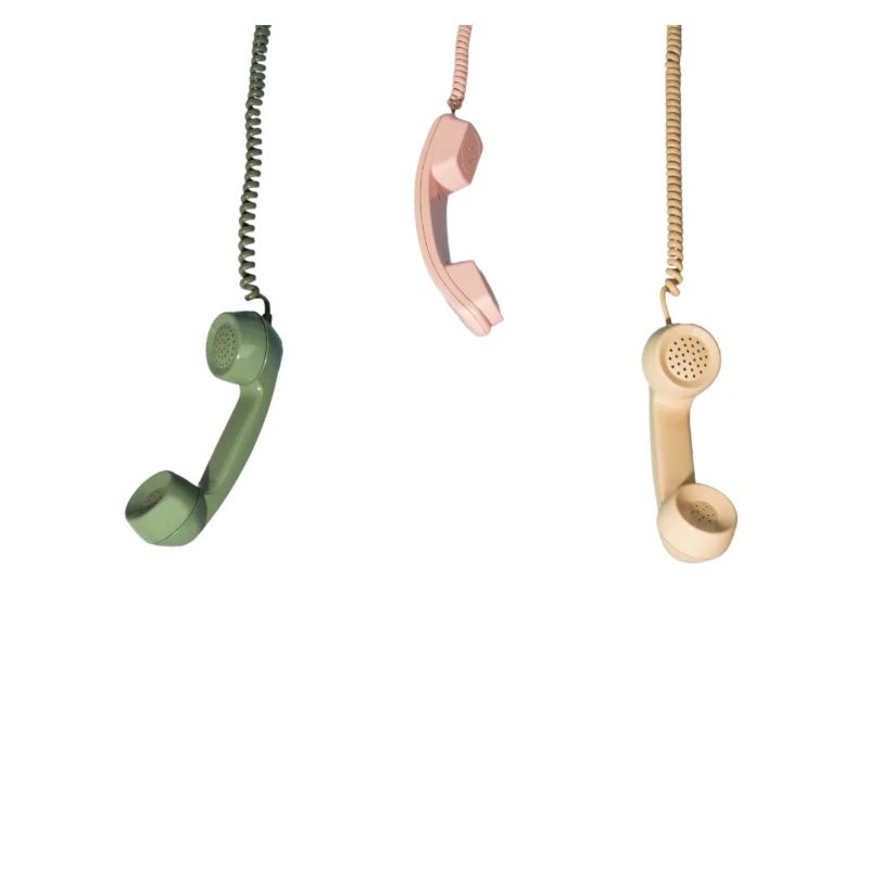 Telefon analog - bunt