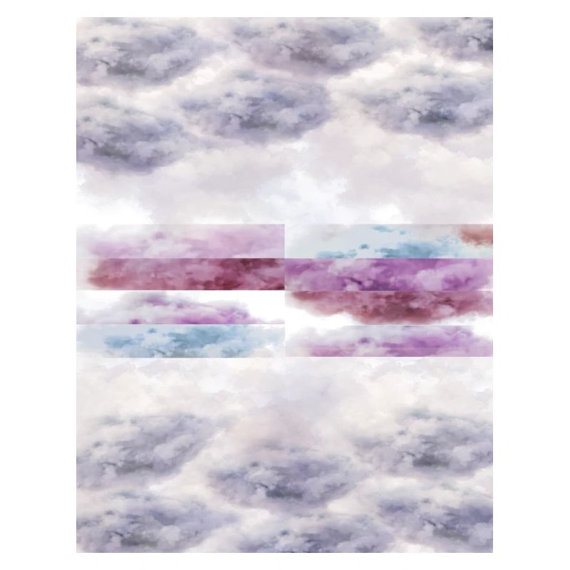 Farbige Wolken