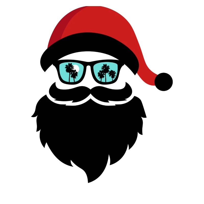 Weihnachtsmann Palmen