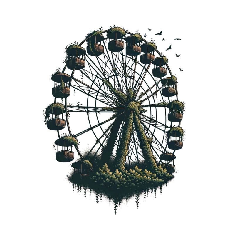 Verlassenes Riesenrad