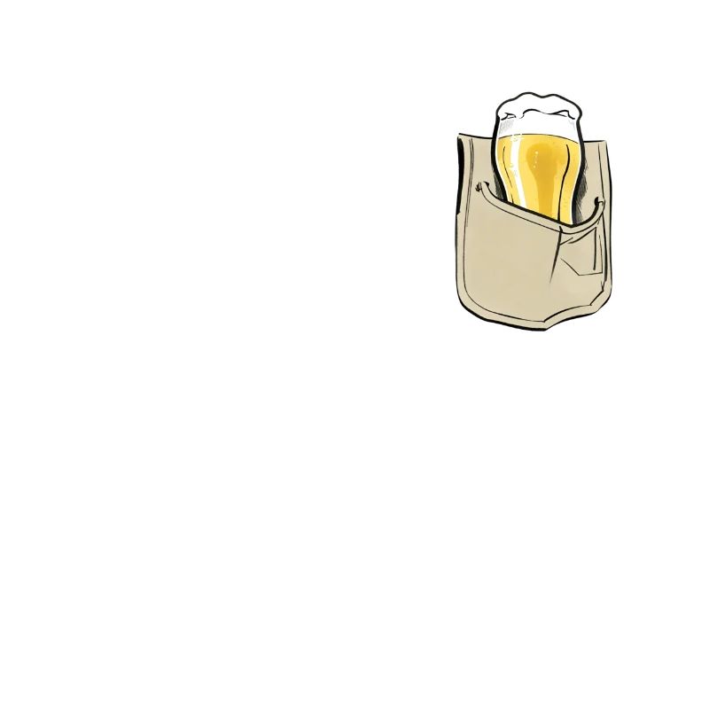Bier Jackentasche