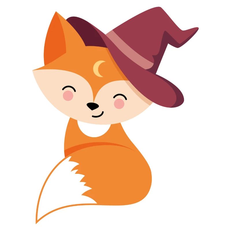 Fuchs mit Zauberhut