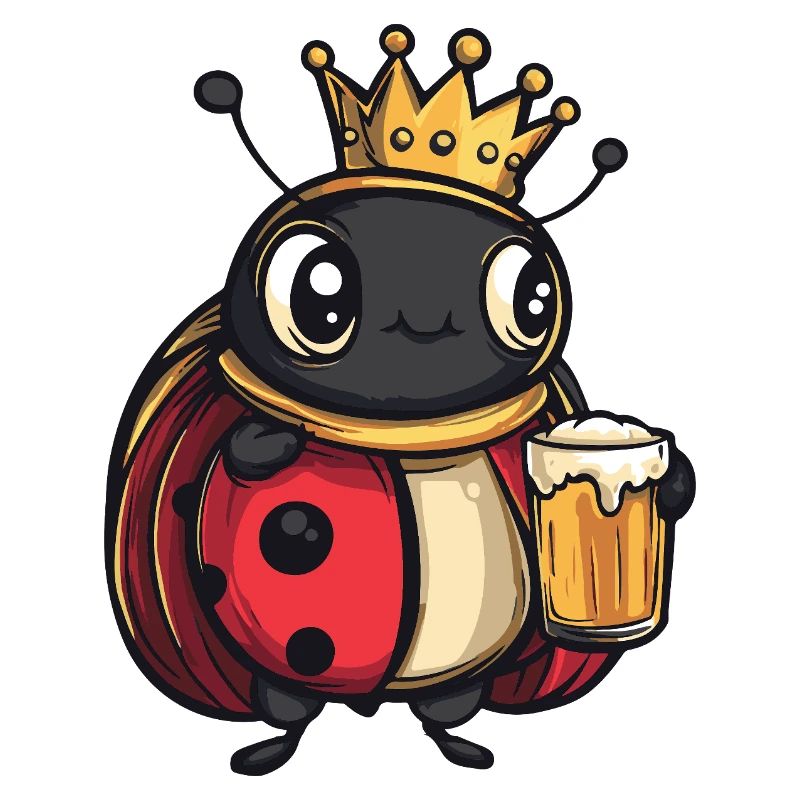 Ladybug Beer Funny