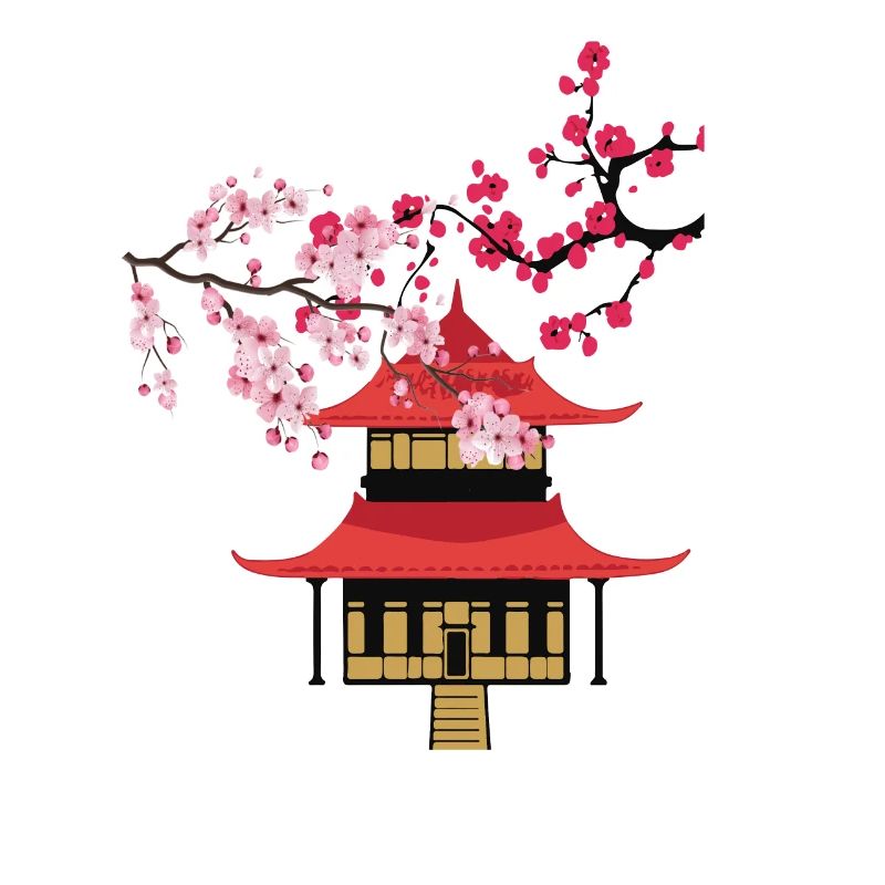 Japanische Kirschblüte