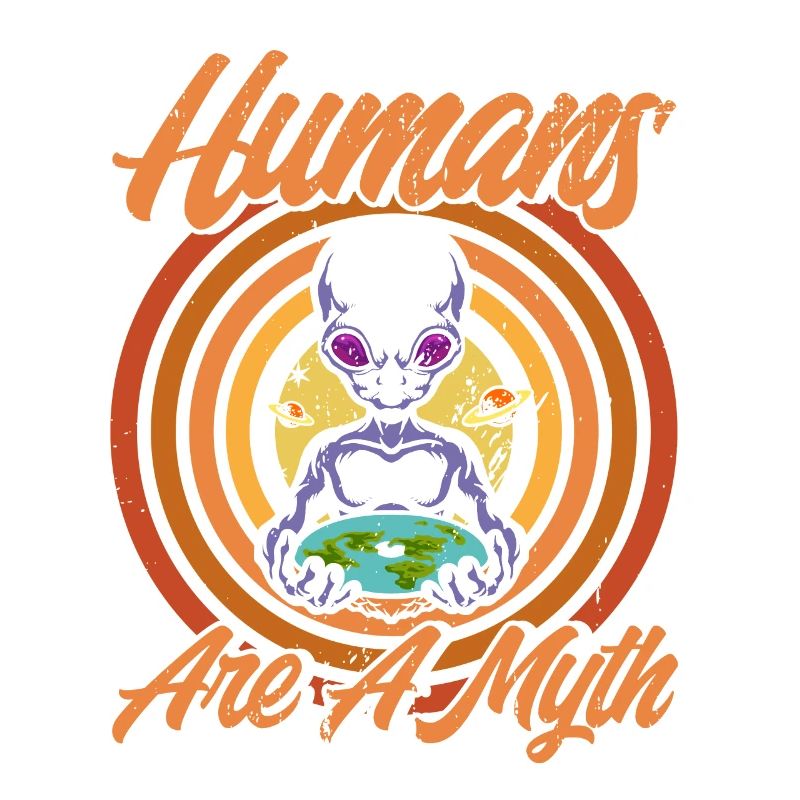 Menschen sind ein Mythos Alien Geschenk