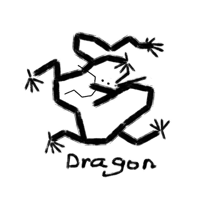 Skizze_chinesischer Drache