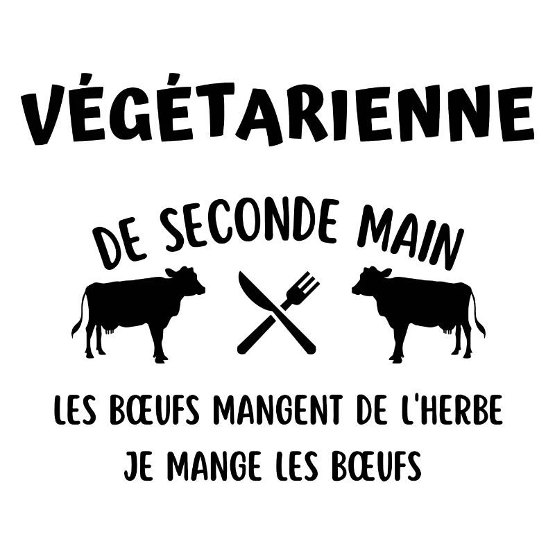 végétarienne de seconde main