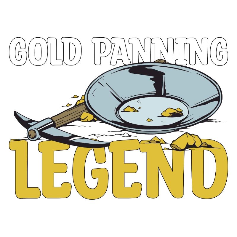 Gold Panning Legend Gift