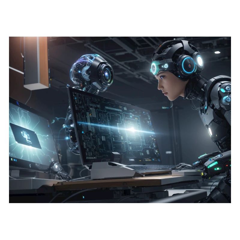 Synthese der Technologie-Zukunft