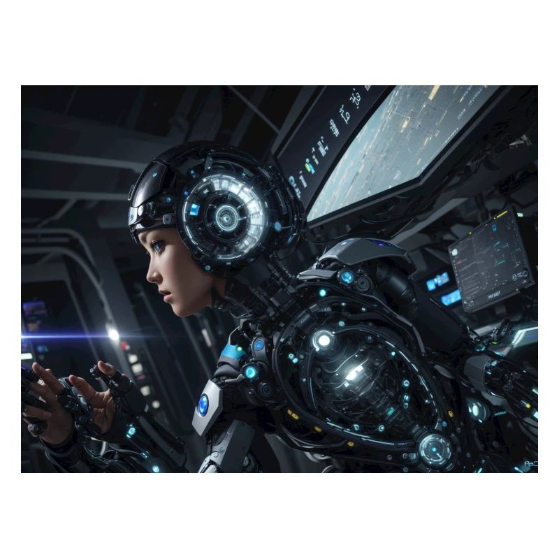 Synthese der Technologie-Zukunft
