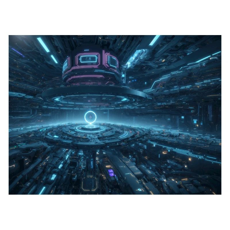 Synthese der Technologie-Zukunft