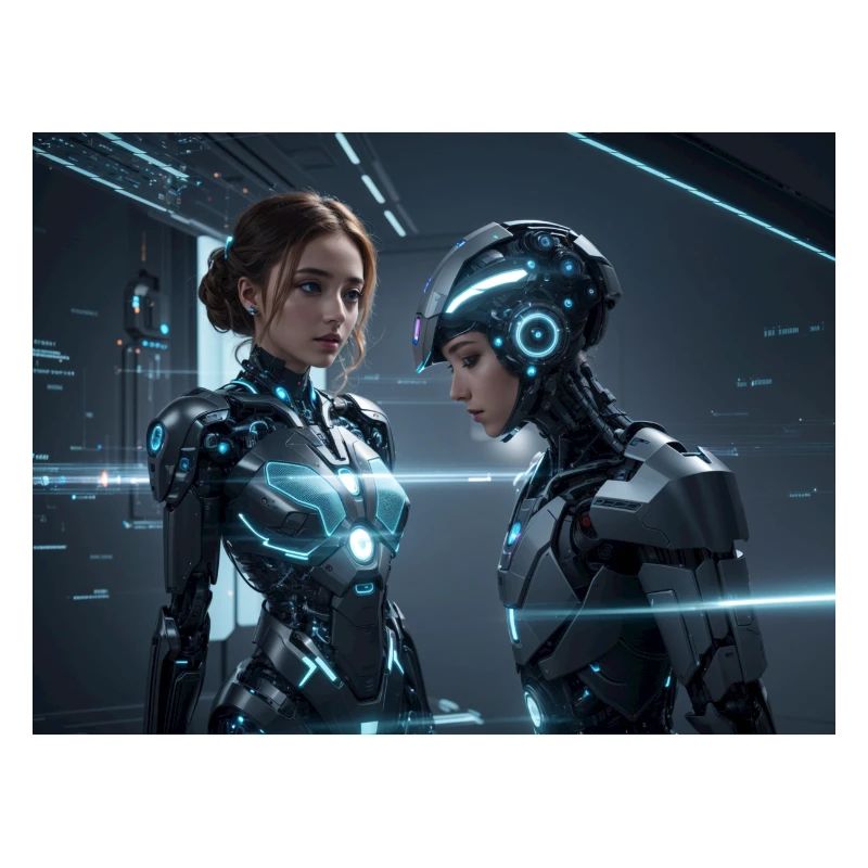 Synthese der Technologie-Zukunft