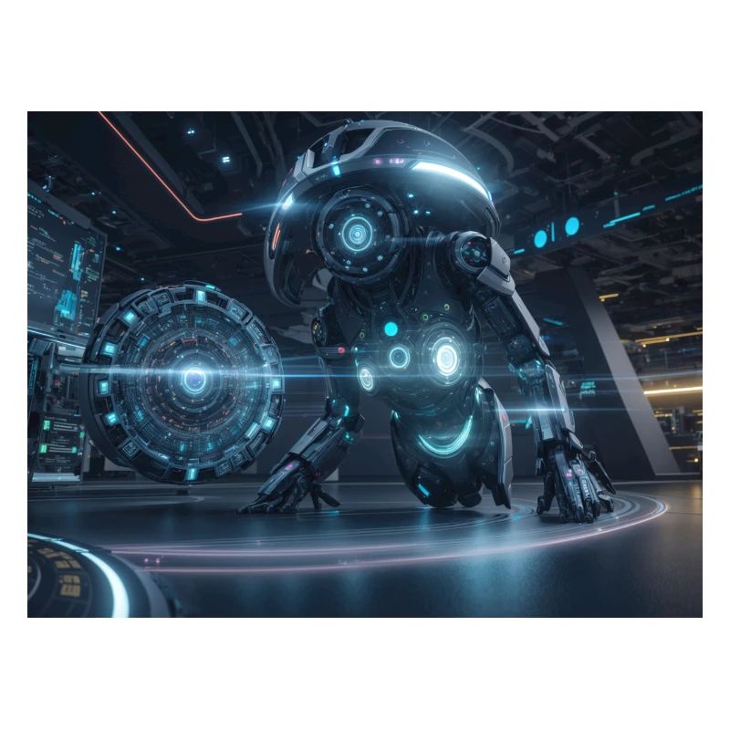 Synthese der Technologie-Zukunft