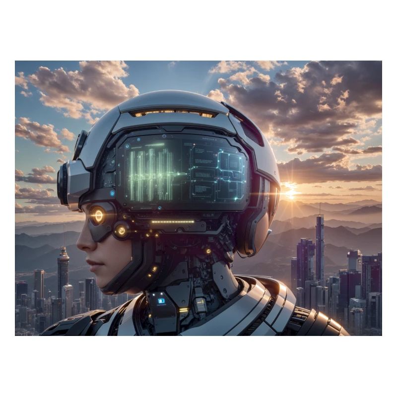 Synthese der Technologie-Zukunft