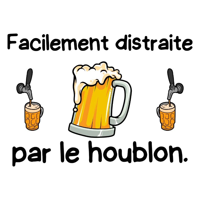 facilement distraite par le houblon