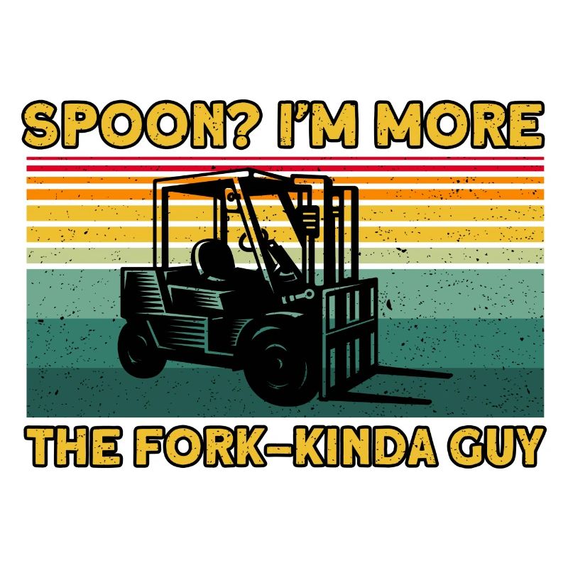 Chariot élévateur Fork-Kinda Guy Cadeau