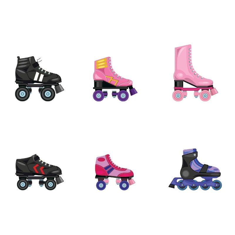 Different types of roller skating Roller skating 80s