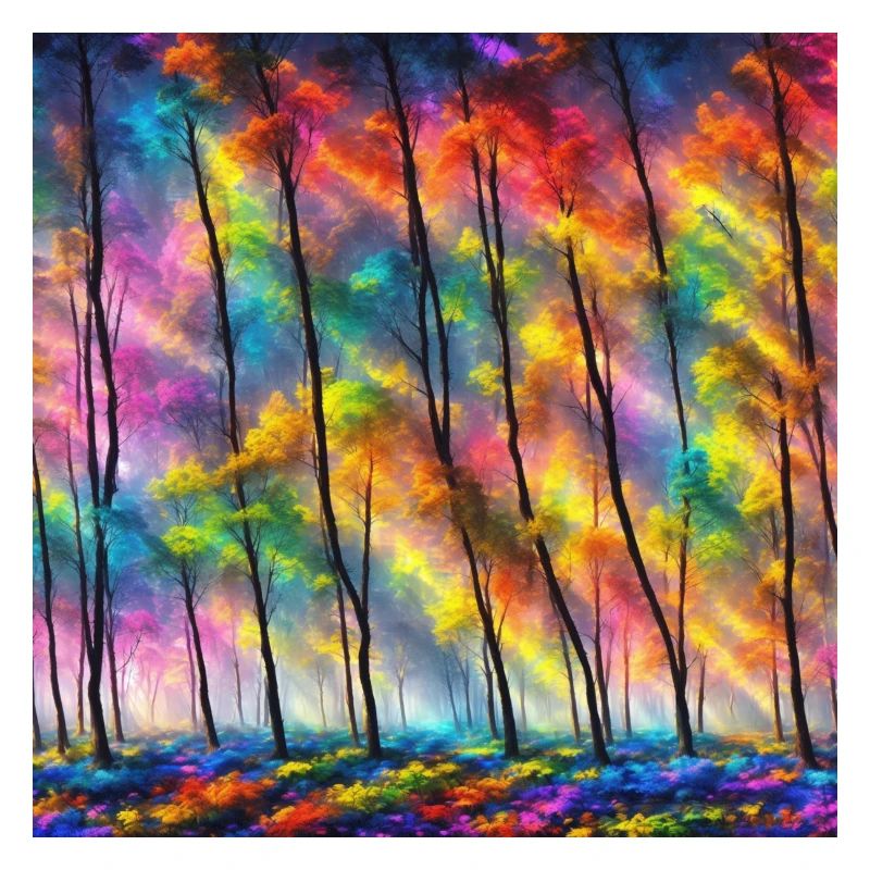 A technicolor forest