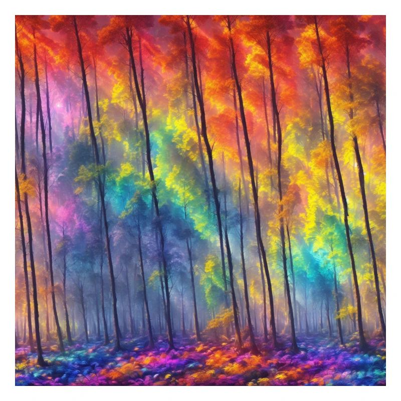 A technicolor forest