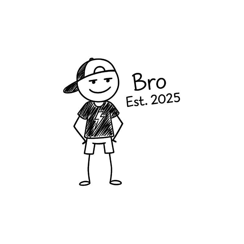 Bro Est 2025 Cartoonfigur