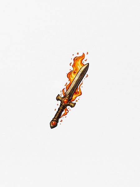 Feuerklinge Flammenschwert