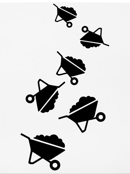Schubkarre Symbol