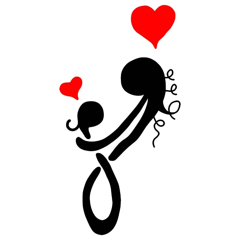 Mutter Tochter Lieben